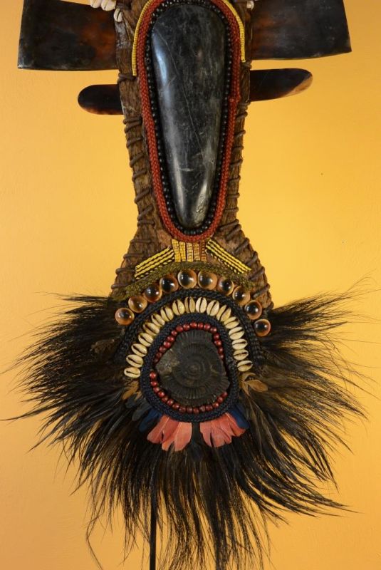 Indonesische Halskette - Stamm - Stein geschnitten Hand 3