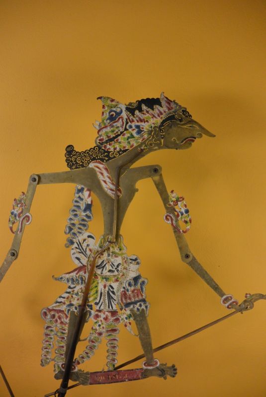 Indonesische Schattentheater Wayang Kulit Abimanyu 2