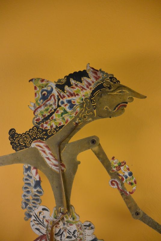 Indonesische Schattentheater Wayang Kulit Abimanyu 3