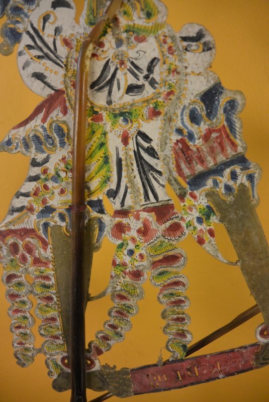 Indonesische Schattentheater Wayang Kulit Abimanyu 4