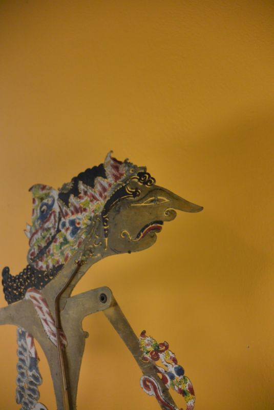 Indonesische Schattentheater Wayang Kulit Abimanyu 5