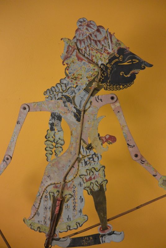 Indonesische Schattentheater Wayang Kulit Abiyasa 2