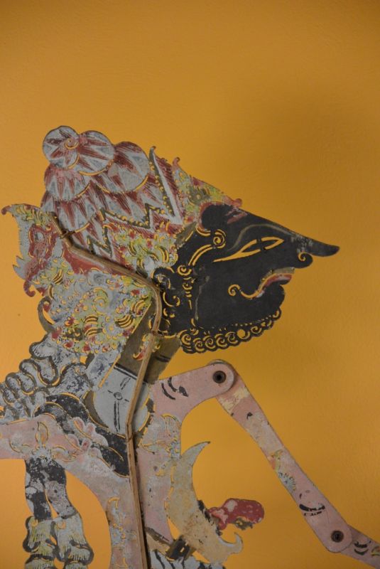 Indonesische Schattentheater Wayang Kulit Abiyasa 3