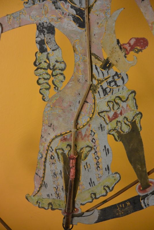 Indonesische Schattentheater Wayang Kulit Abiyasa 4