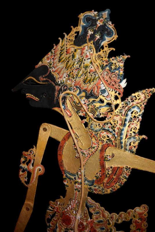 Indonesische Schattentheater Wayang Kulit Adipati Karna 2