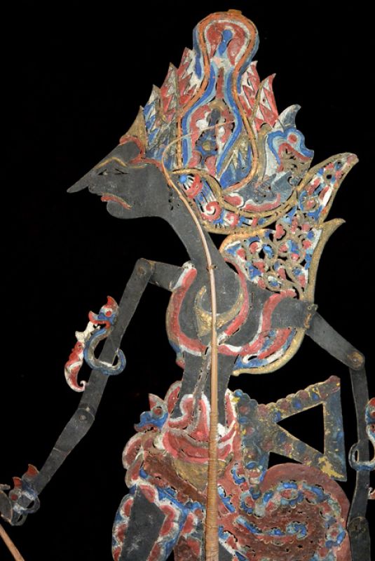 Indonesische Schattentheater Wayang Kulit Adipati Karna 2