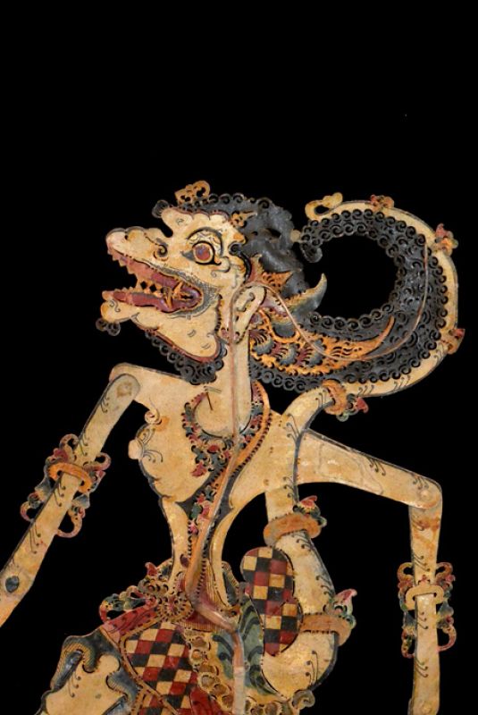 Indonesische Schattentheater Wayang Kulit Anggada 2