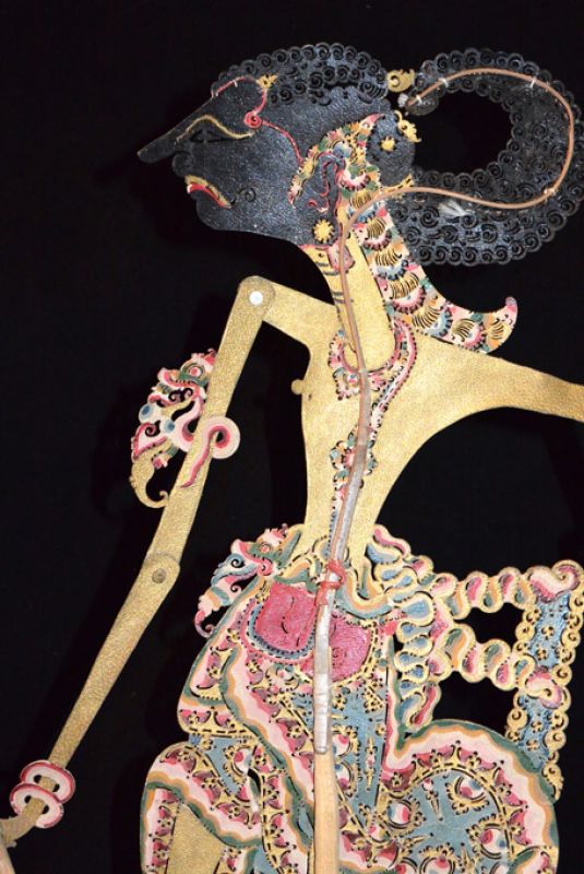 Indonesische Schattentheater Wayang Kulit Arya Gibang 2