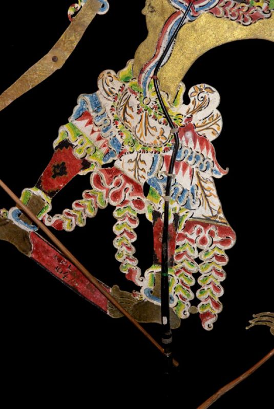Indonesische Schattentheater Wayang Kulit Aswatama 4