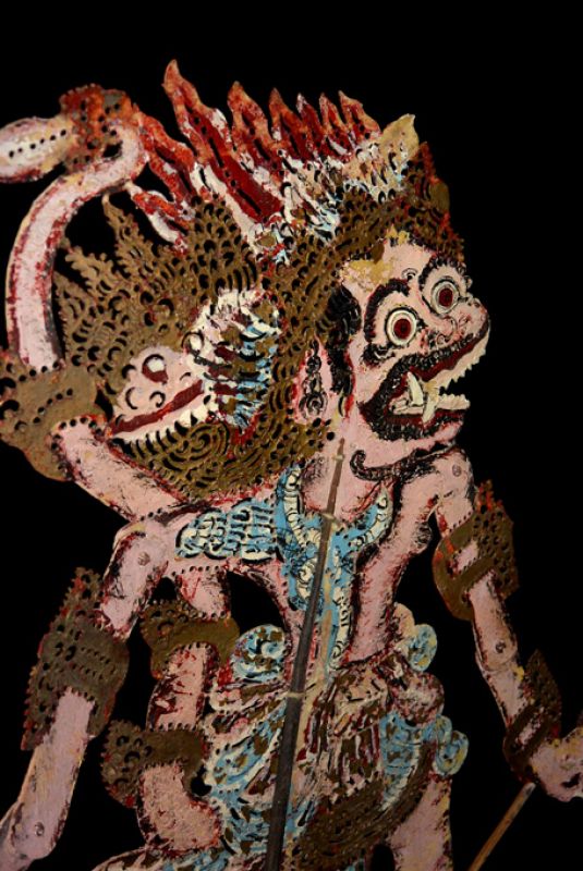 Indonesische Schattentheater Wayang Kulit Balinese 1 3