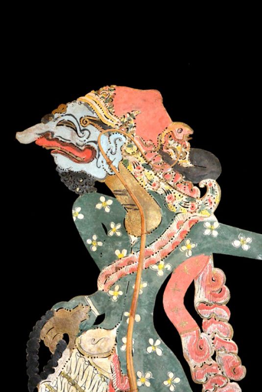 Indonesische Schattentheater Wayang Kulit Batara Asmara 2