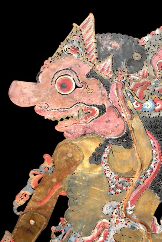 Indonesische Schattentheater Wayang Kulit Batara Kala 2