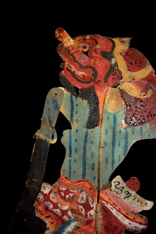 Indonesische Schattentheater Wayang Kulit Burisrawa 2