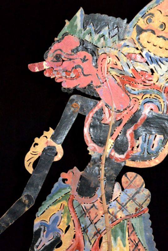 Indonesische Schattentheater Wayang Kulit Burisrawa 2