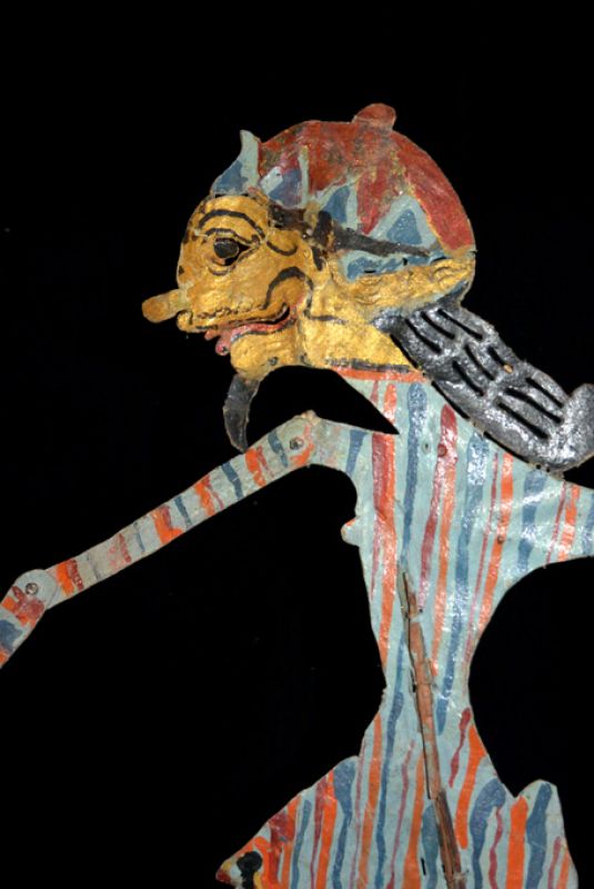 Indonesische Schattentheater Wayang Kulit Dahyang Durna 2