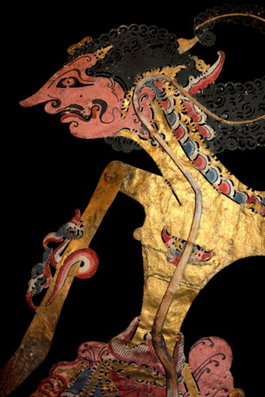 Indonesische Schattentheater Wayang Kulit Dewa Mandu 2