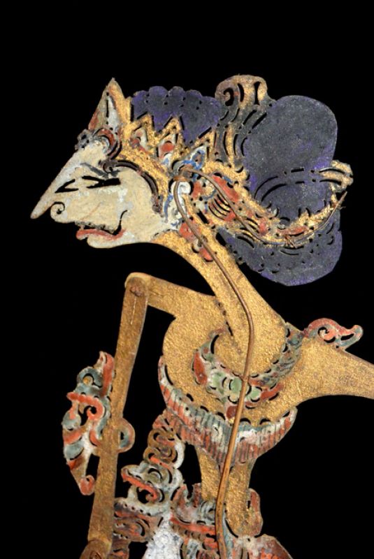 Indonesische Schattentheater Wayang Kulit Dewi Kunti 2