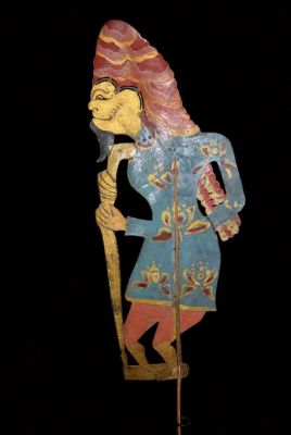 Indonesische Schattentheater Wayang Kulit