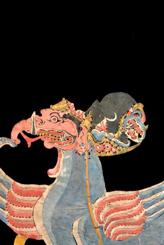 Indonesische Schattentheater Wayang Kulit Garuda 2