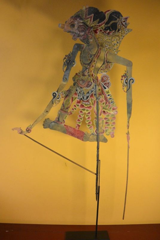 Indonesische Schattentheater Wayang Kulit Gathutkaca 2