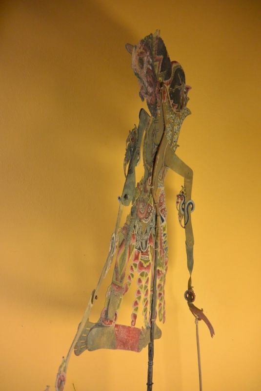 Indonesische Schattentheater Wayang Kulit Gathutkaca 5