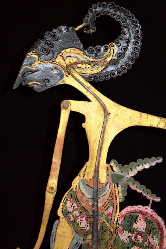 Indonesische Schattentheater Wayang Kulit Gututkaca 2