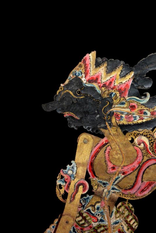 Indonesische Schattentheater Wayang Kulit Pandu Dewanata 2
