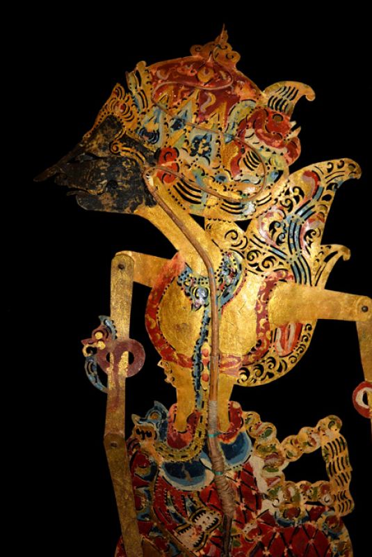 Indonesische Schattentheater Wayang Kulit Prabu Kresna 2