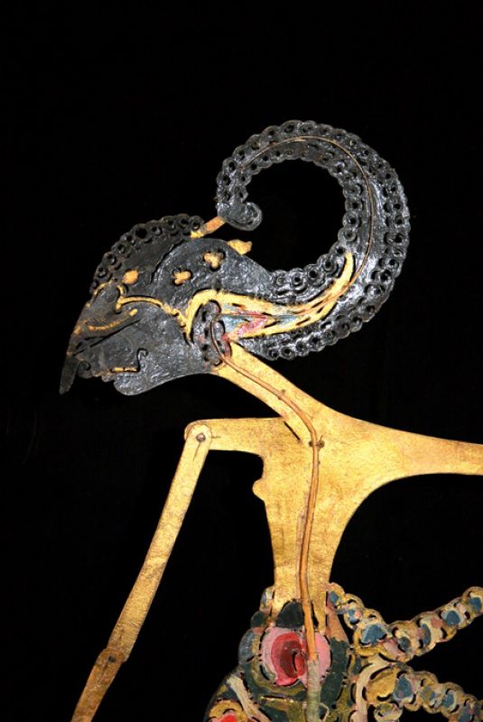 Indonesische Schattentheater Wayang Kulit Prabu Mandala 2