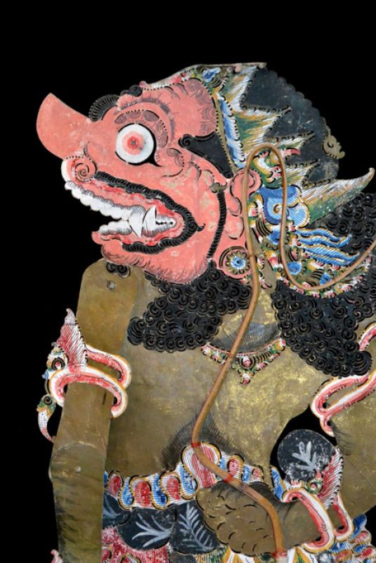 Indonesische Schattentheater Wayang Kulit Pragalba 2
