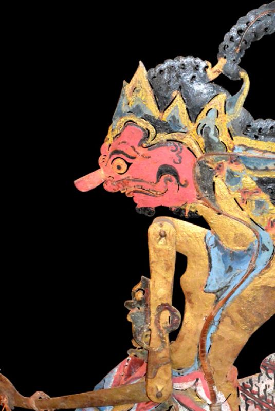 Indonesische Schattentheater Wayang Kulit Raden Antareja 2