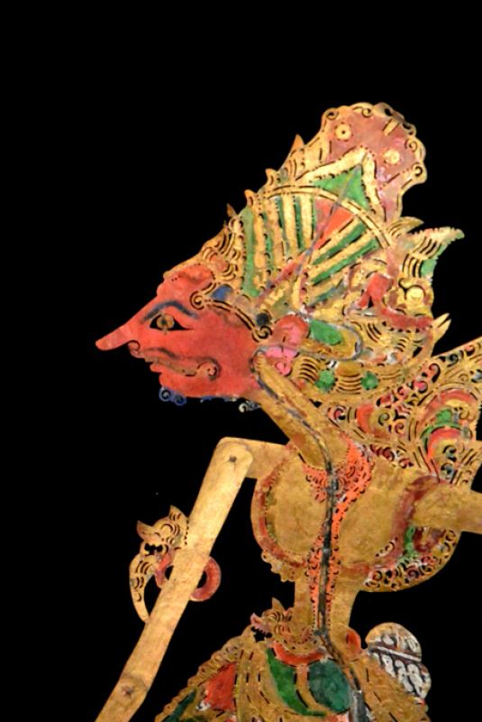 Indonesische Schattentheater Wayang Kulit Raden Dursasana 2