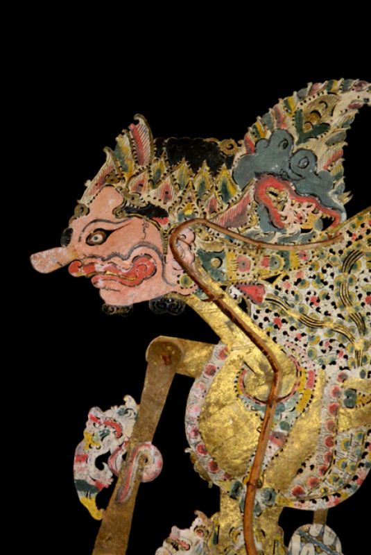 Indonesische Schattentheater Wayang Kulit Rahwana 2