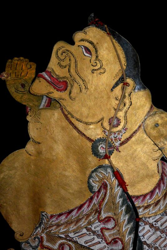 Indonesische Schattentheater Wayang Kulit Semar 2