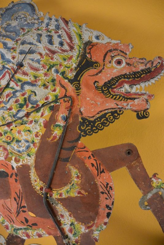 Indonesische Schattentheater Wayang Kulit Subali 5