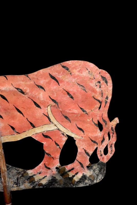 Indonesische Schattentheater Wayang Kulit Tiger 3