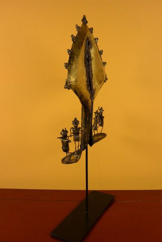 Indonesische Schmuck - Große Mamuli Sumba - Krieger 3
