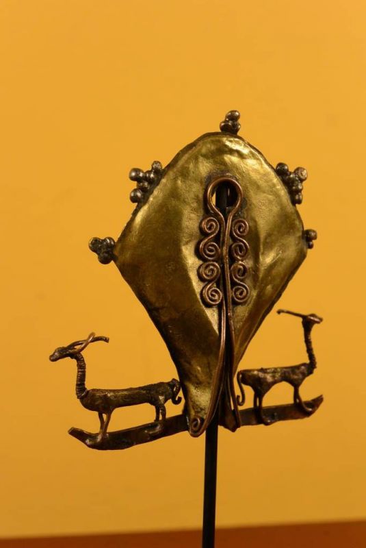 Indonesische Schmuck - Mamuli Sumba - Hirsch 5