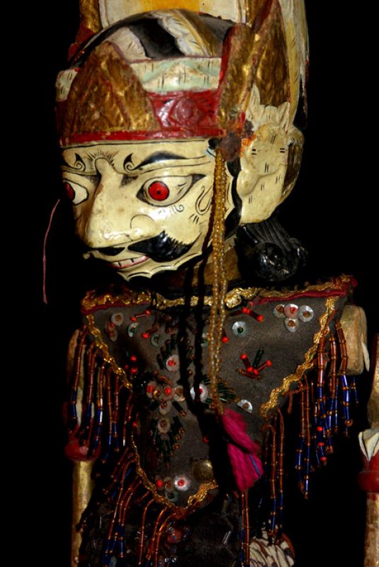 Indonesische Stabpuppenspiel Wayang Golek Arjuna 2