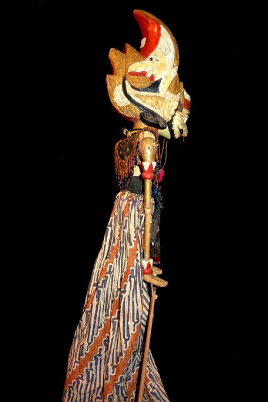 Indonesische Stabpuppenspiel Wayang Golek Arjuna 4