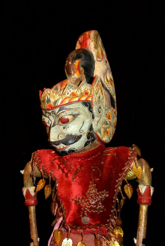 Indonesische Stabpuppenspiel Wayang Golek Cepak Topeng 2