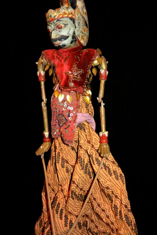 Indonesische Stabpuppenspiel Wayang Golek Cepak Topeng 3