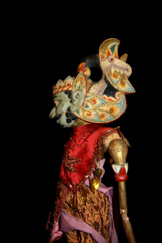 Indonesische Stabpuppenspiel Wayang Golek Cepak Topeng 4