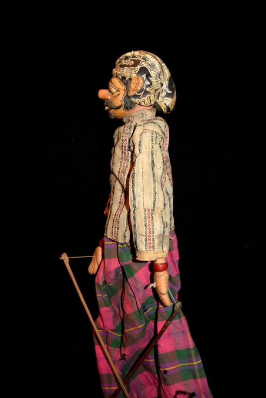 Indonesische Stabpuppenspiel Wayang Golek Charakter des Menak-Zyklus 3