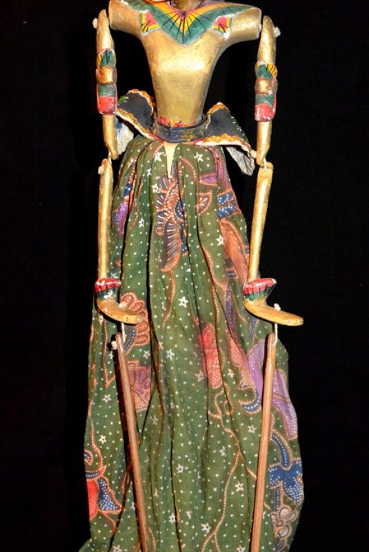 Indonesische Stabpuppenspiel Wayang Golek Darmawulan 3