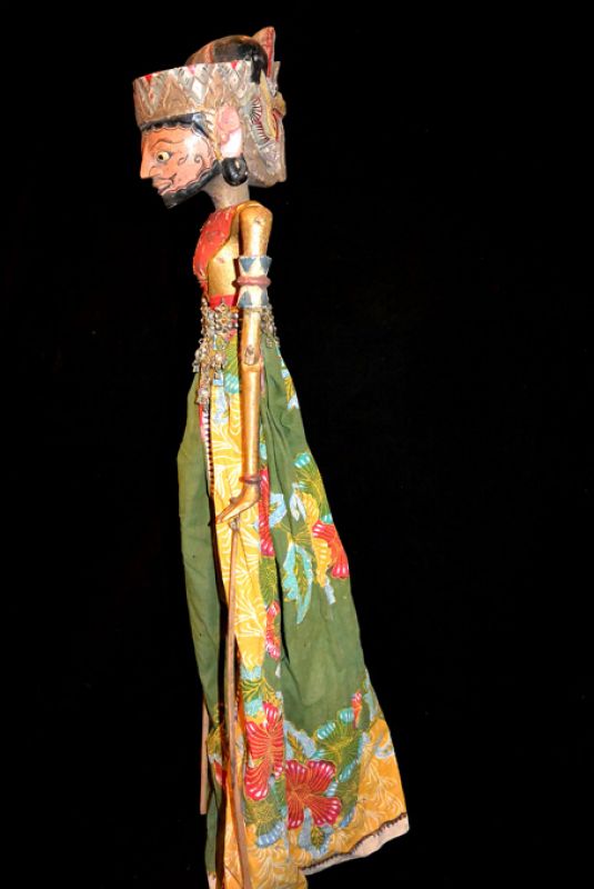 Indonesische Stabpuppenspiel Wayang Golek Der Fremde 4