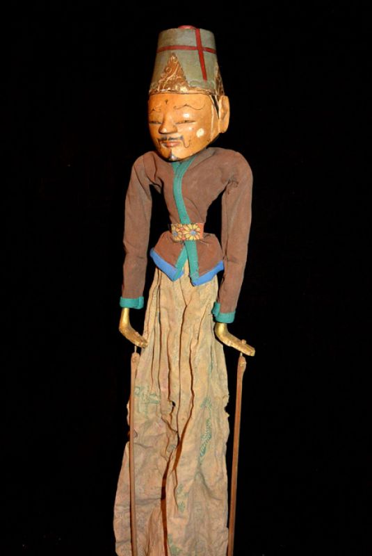 Indonesische Stabpuppenspiel Wayang Golek 2