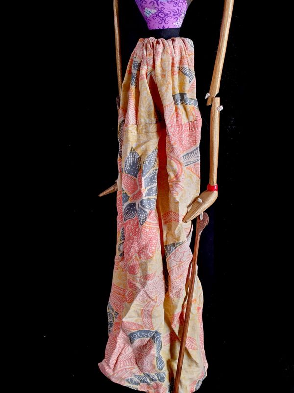 Indonesische Stabpuppenspiel Wayang Golek Frau 1 3