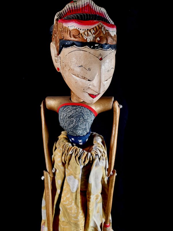 Indonesische Stabpuppenspiel - Wayang Golek - Frau 6 2