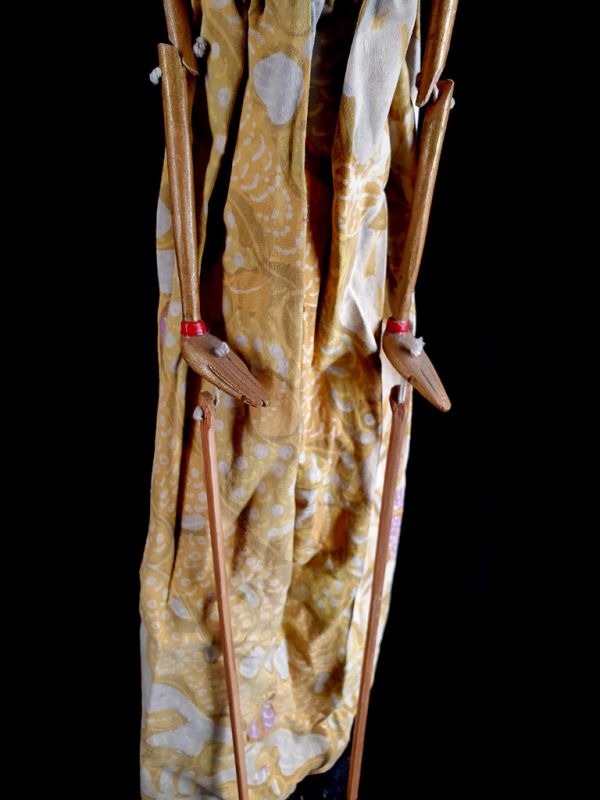 Indonesische Stabpuppenspiel - Wayang Golek - Frau 6 3